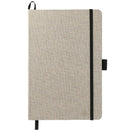 5.5" x 8.5" FSC Mix Recycled Cotton Bound Journal — Natural (NT) — blank front view