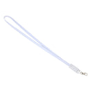 5-in-1 40W PD Charging Cable Lanyard in White — supplier blank front view