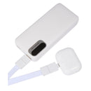 5-in-1 40W PD Charging Cable Lanyard in White — supplier blank view