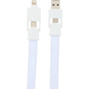 5-in-1 40W PD Charging Cable Lanyard in White — supplier product detail view