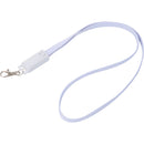 5-in-1 40W PD Charging Cable Lanyard in White — supplier product detail view