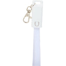 5-in-1 40W PD Charging Cable Lanyard in White — supplier product detail view