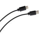 5-in-1 Recycled Charging Cable in Black — supplier blank detail view