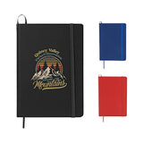 5" x 7" FSC Mix Snap Elastic Closure Notebook custom branded promotional product — 1