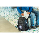 Rainier TSA Friendly 17" Laptop Backpack — Black (BK) — decorated product view — 3