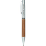 Luxe Walnut Executive Ballpoint — Wood(WD) — decorated front view — 2
