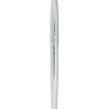 Luxe Recycled Brass Pillar Roller Ball — Silver (SL) — blank product view — 5