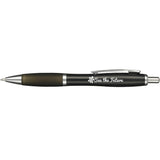 FUNCTION Score Quick-Dry Gel Pen — Black (BK) — decorated front view — 9