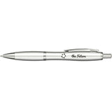 FUNCTION Score Quick-Dry Gel Pen — Silver (SL) — decorated front view — 2