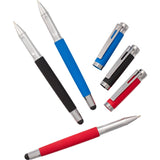 Scripto® Bali Recycled Gel Stylus Pen — Black (BK) — blank product view — 29