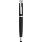 Scripto® Bali Recycled Gel Stylus Pen — Black (BK) — blank product view — 27