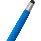 Scripto® Bali Recycled Gel Stylus Pen — Blue (BL) — blank detail view — 15
