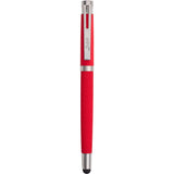 Scripto® Bali Recycled Gel Stylus Pen — Red (RD) — blank product view — 9