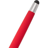 Scripto® Bali Recycled Gel Stylus Pen — Red (RD) — blank detail view — 7