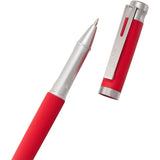 Scripto® Bali Recycled Gel Stylus Pen — Red (RD) — blank detail view — 5
