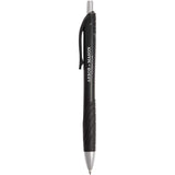Scripto® Tidal Recycled Gel Pen — Black (BK) — decorated front view — 42