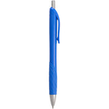 Scripto® Tidal Recycled Gel Pen — Blue (BL) — blank front view — 19