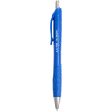 Scripto® Tidal Recycled Gel Pen — Blue (BL) — decorated front view — 18