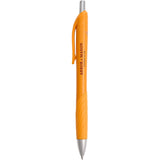 Scripto® Tidal Recycled Gel Pen — Orange (OR) — decorated front view — 34