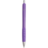 Scripto® Tidal Recycled Gel Pen — Purple (PP) — blank back view — 17