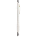 Scripto® Tidal Recycled Gel Pen — White (WH) — blank front view — 3