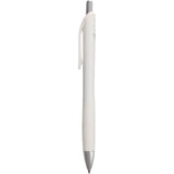 Scripto® Tidal Recycled Gel Pen — White (WH) — blank front view — 4
