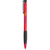 Scripto® Stack Recycled Gel Pen — Red (RD) — decorated front view — 2