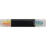 Scripto® Quad Highlighter — Black (BK) — blank left angle — 10