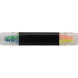 Scripto® Quad Highlighter — Black (BK) — blank front view — 3