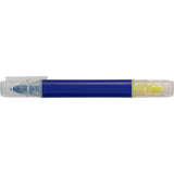 Scripto® Quad Highlighter — Blue (BL) — blank left angle — 38