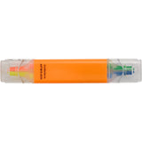 Scripto® Quad Highlighter — Orange (OR) — blank back view — 46