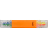 Scripto® Quad Highlighter — Orange (OR) — blank back view — 47
