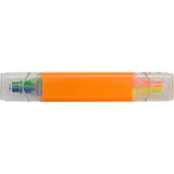 Scripto® Quad Highlighter — Orange (OR) — blank front view — 43