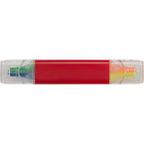 Scripto® Quad Highlighter — Red (RD) — blank front view — 13