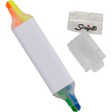 Scripto® Quad Highlighter — White (WH) — blank detail view — 25