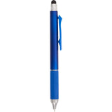Scripto® Neo Recycled Stylus Gel Pen — Blue (BL) — blank front view — 12