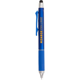 Scripto® Neo Recycled Stylus Gel Pen — Blue (BL) — decorated front view — 11
