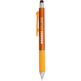 Scripto® Neo Recycled Stylus Gel Pen — Orange (OR) — decorated front view — 39