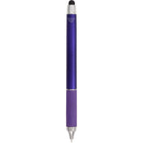 Scripto® Neo Recycled Stylus Gel Pen — Purple (PP) — blank back view — 10