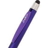 Scripto® Neo Recycled Stylus Gel Pen — Purple (PP) — blank detail view — 6