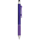Scripto® Neo Recycled Stylus Gel Pen — Purple (PP) — blank front view — 3