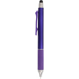 Scripto® Neo Recycled Stylus Gel Pen — Purple (PP) — blank front view — 4