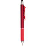 Scripto® Neo Recycled Stylus Gel Pen — Red (RD) — blank front view — 30