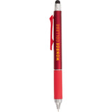 Scripto® Neo Recycled Stylus Gel Pen — Red (RD) — decorated front view — 29