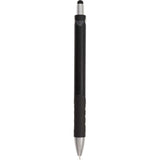 Scripto® Revel Recycled Stylus Pen — Black (BK) — blank back view — 25