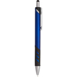 Scripto® Revel Recycled Stylus Pen — Blue (BL) — blank front view — 44
