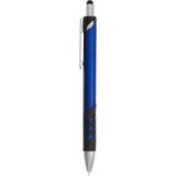 Scripto® Revel Recycled Stylus Pen — Blue (BL) — blank front view — 45