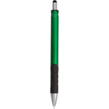 Scripto® Revel Recycled Stylus Pen — Green (GR) — blank back view — 42
