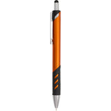 Scripto® Revel Recycled Stylus Pen — Orange (OR) — blank front view — 12