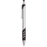 Scripto® Revel Recycled Stylus Pen — Silver (SL) — blank front view — 4